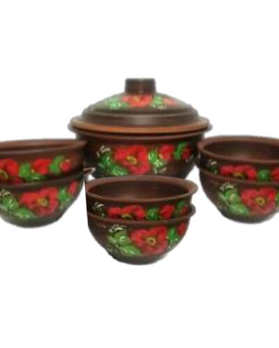 Garnek 2,5 litra + 6 kise 0,6 litra, Obrazek