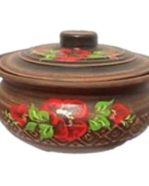 Garnek Pelmennica, malowane