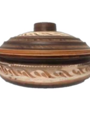 Patelnia 3 litra, angoba