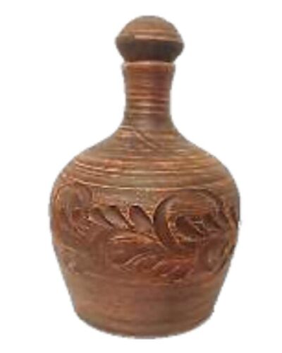 Butelka 0,8 litra, czerwona glina