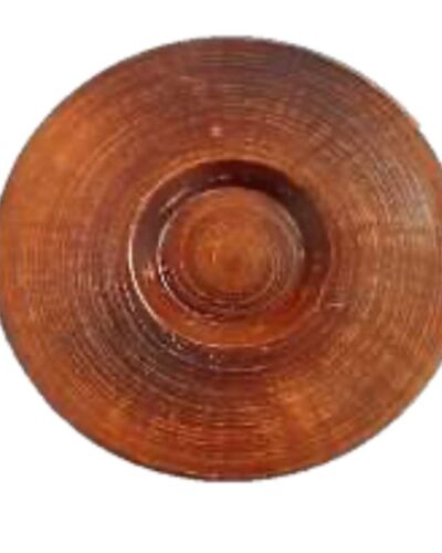 Spodek #2 Duży, czerwona glina