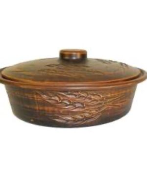 Garnek Hołodiec, czerwona glina