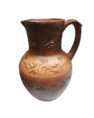 Dzbanek Angoba, czerwona glina