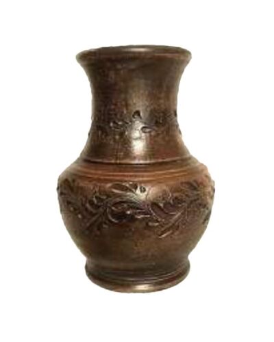 Dzbanek Dekor, bez uchwytu, czerwona glina