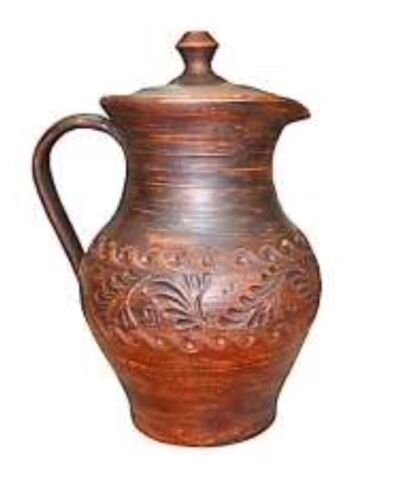 Dzbanek 2,2 litra Garncarstwo, czerwona glina