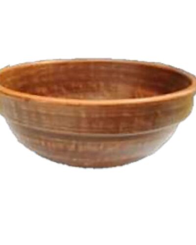 Salaterka mała 0,6 litra, gładki, czerwona glina