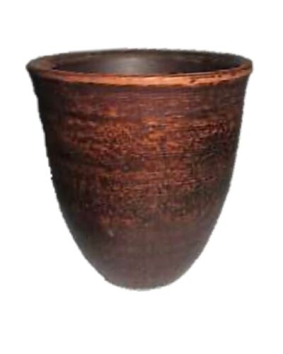 Szklanka 0,2 litra, gładki, czerwona glina