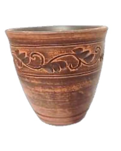 Szklanka 0,2 gałąź, czerwona glina