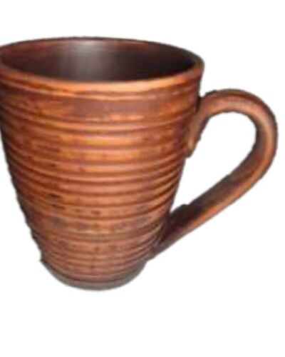 Kubek 0,3 litra, wkręt, czerwona glina