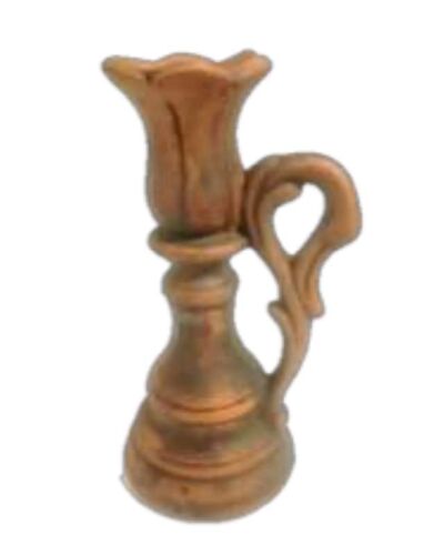 Świecznik #1, czerwona glina