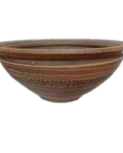 Makutra ceramiczna #1, czerwona glina