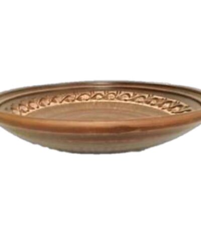 Cukiernica na owocy 265, angoba, czerwona glina