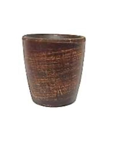 Kieliszek gładka, czerwona glina