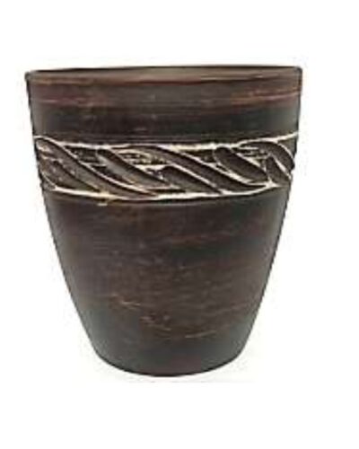 Szklanka #1, angoba 0,4 l., czerwona glina