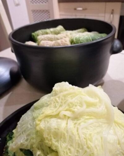 Garnek Standard, czarna glina