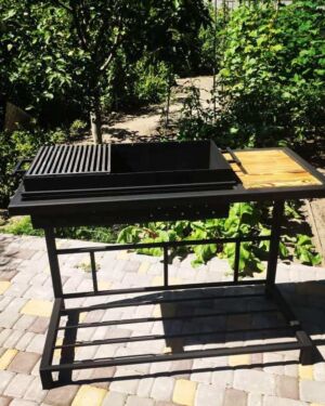 Grill węglowy standard, wyrób kuty