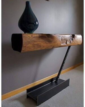 Półka do domu, litera Z, wyrób kuty